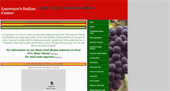 Desktop Screenshot of laurenzosmarket.com